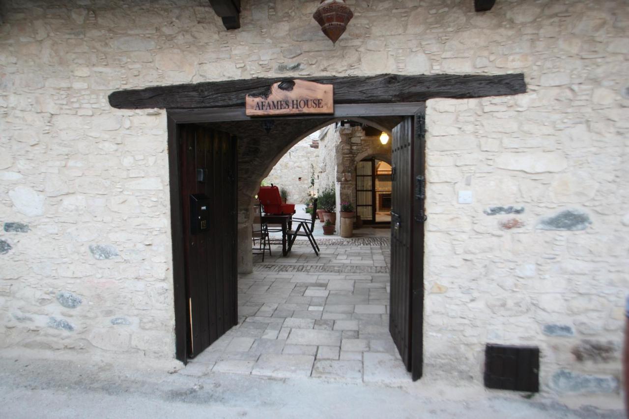 Afames House - Beautiful Traditional House Omodos Dış mekan fotoğraf