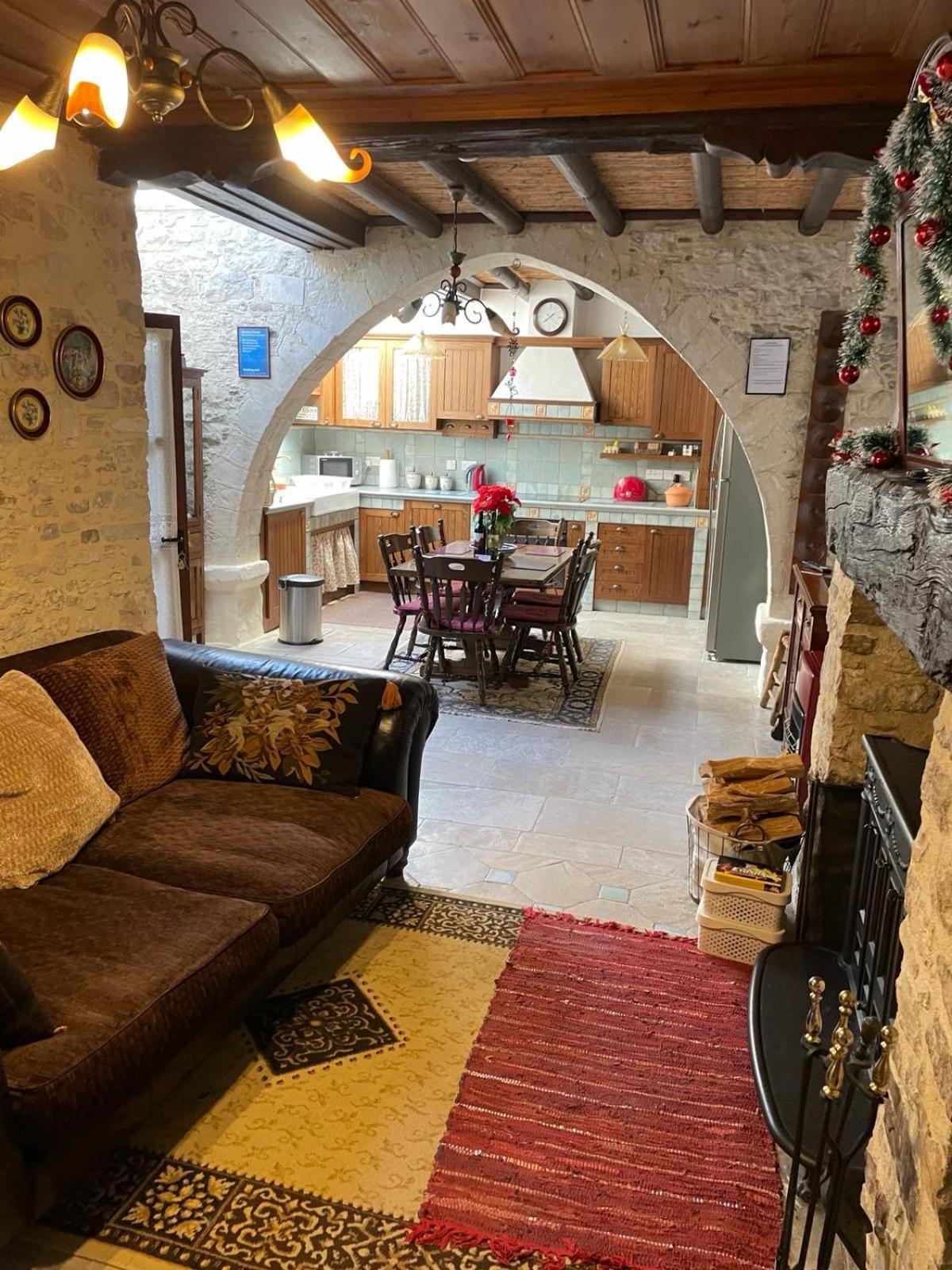 Afames House - Beautiful Traditional House Omodos Dış mekan fotoğraf